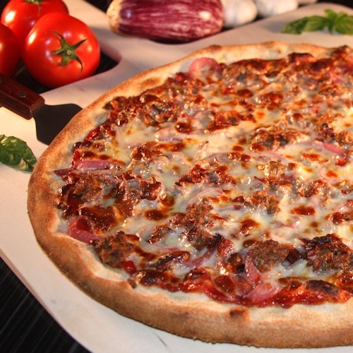 Bacon Cheeseburger Specialty Pizza